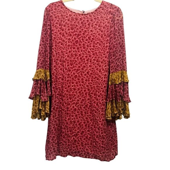 ANTHROPOLOGIE VARUN BAHL Lanara Shift Dress Size small - Picture 4 of 10